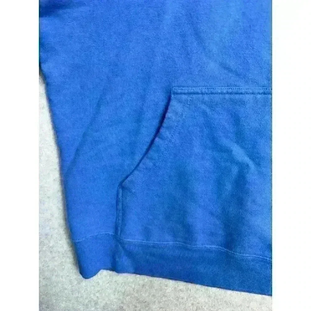 The‎ North Face Hoodie Sweatshirt Fleece Pullover Drew Peak Hooded Blue Sz M EUC